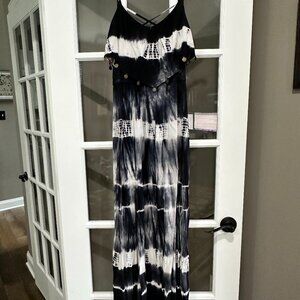 Excellent Condition Tie Dye Maxi Dress American Eagle SzS